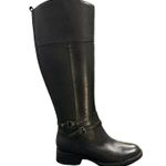 Easy Spirit Leigh Women Shoes Black Leather Riding Tall Boots Sz 5.5 M Photo 1