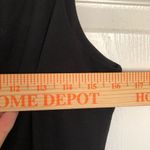 Frank And Oak Black  Sleeveless Button Front Tie Waist Jumpsuit Size M Photo 11