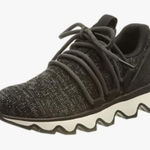 Sorel  Kinetic lace knit sneaker wrap women’s 9.5 Heather Black Photo 0