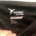 Old Navy Active Black Floral Yoga Pants Leggings Photo 2