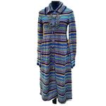 Anthropologie x Sleeping on Snow Long Nordic Style Sweater Dress / Jacket Size S Photo 3