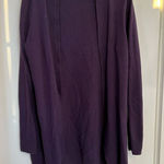 Bass GH Bass & Company Purple Sweater Cardigan Woman’s Size Medium Photo 0