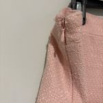 Marc New York  Andrew Marc Button Front tweed Mini Skirt pink Size 16 Photo 4