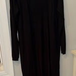 BB Dakota  Black Long Cardigan Photo 0