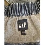 Gap Icon Denim Halter Mini Dress Light Wash 6 Petite Photo 3