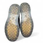 Dr. Martens Zavala Black Leather Combat Boots 7M 8L EU39 Lace Up Unisex Photo 6