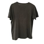 Lucky Brand Gray Graphic Tee Medium Women’s Charcoal t-shirt Grizzly Bear Print Photo 1