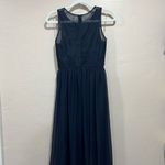 Crystal Doll Crystal Dolls Beaded Navy Formal Dress Photo 7