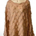 Lightweight Fish Scale Sweater Pink Size undefined Photo 0