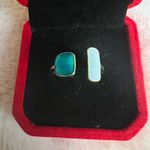 Gorgeous Golden Gemstone Adjustable Ring Size 7 Photo 1