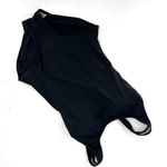 LL Bean Y2K One Piece Black Swimsuit Size 6 Small Bathing Suit‎ Modest Photo 2