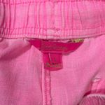 Lilly Pulitzer  31" Taron Mid-Rise  Linen Pants Womens Size S Pink Isle Photo 5