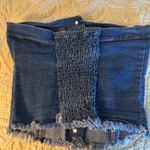 Denim tube top Blue Photo 1