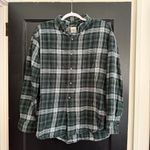 CHAPS  Green Plaid Flannel Shirt  Photo 0