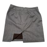 Banana Republic  Factory Taupe Brown  Suit‎  | Blazer & Skirt Size 8 Petite Photo 6