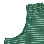 Marine layer  Tank Womens XL Green Lydia Textured Stripe Top Jade Sheen‎ Photo 2