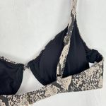ANDIE NWT  Swim The Sicily Top Bikini Top Snakeskin Print Size Small S NEW Photo 9