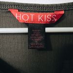 Hot Kiss olive green long sleeve Photo 2