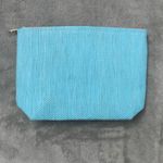 🖤Magid Women's THE Future IS Female Straw Pouch Clutch Blue Photo 2