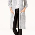 Almost Famous Juniors Belted Duster Cardigan Med Photo 1