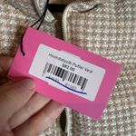 THML  Tan Houndstooth Puffer Vest NWT Photo 3