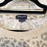 Splendid Tan Cheetah Print Long Sleeve Matching Pajama Set Photo 4