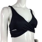 Tahari Wrap Bikini Top Size L Black Photo 0