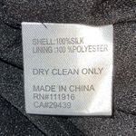 Yumi Kim Silk Ruffle Black Off The Shoulder Dress Style DR-9826 Women Size Small Photo 9