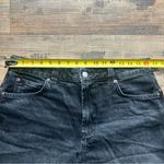 ASOS Petite Women’s High Rise Black Denim Jean Shorts Size 10P Photo 2