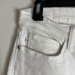 Judy Blue  Skinny Fit White Stretch Denim Factory Ripped and Distressed Jeans 29 Photo 6