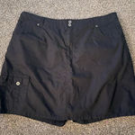Gloria Vanderbilt  Black Cargo Skort Photo 0