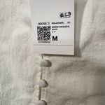 Forever 21 White Button-Up Tank Top Photo 6