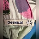 Desigual  Embroidered Floral Tie Dye Boho Dress Medium Photo 2