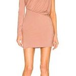 NBD Jolene Mini Cocktail Dress in Mauve - Nude Brown Photo 0