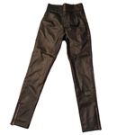 White Fox Boutique White Fox Fire It Up Wet Look PU Pants Size Small Photo 1