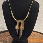 Charming Charlie NWT Women's Gold Tone Layered Statement Necklace Photo 0