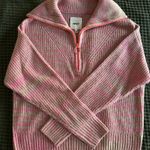 Aerie 3/4-Zip Pullover Sweatshirt Photo 0