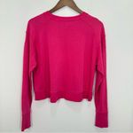 Sweaty Betty Sweaty‎ Betty Size Small Bright Pink Longsleeve Crewneck Sweater Activewear Photo 6
