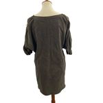 Whistles Leather Suede Zip Detail Dress Size 6 (US) Photo 7