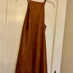 Wishlist  Tan Suede Halter Dress Photo 1