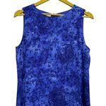 Vintage Y2K Sheer Floral Maxi Dress Size 8 Blue Whimsical Fairy Dainty Cottage Photo 1