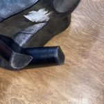 Kaari Blue  Jade metallic open toed booties size 6 1/2 Photo 4