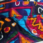 KBETHOS Orange and Blue Geometric Bucket Hat Photo 1