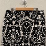 H&M Monochrome Black And White Mini Skirt Photo 0