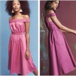 Anthropologie Maeve Mona Off the Shoulder Midi Dress Photo 1