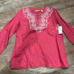 Kate Hill NWT  medium pink blouse Photo 0