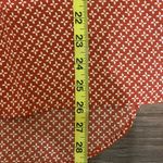 Loft Orange & White Sleeveless Top Photo 8