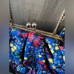 Ann Taylor An Taylor Floral Blue clutch Women's Bag Photo 4