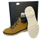 Sorel Hi- Line Lace Up Hiking Boots Geo Yellow Size 9 Photo 0