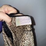 Leopard Print y2k‎ Double Strap Silky Chemise Slip Dress Lingerie Size M Photo 11
